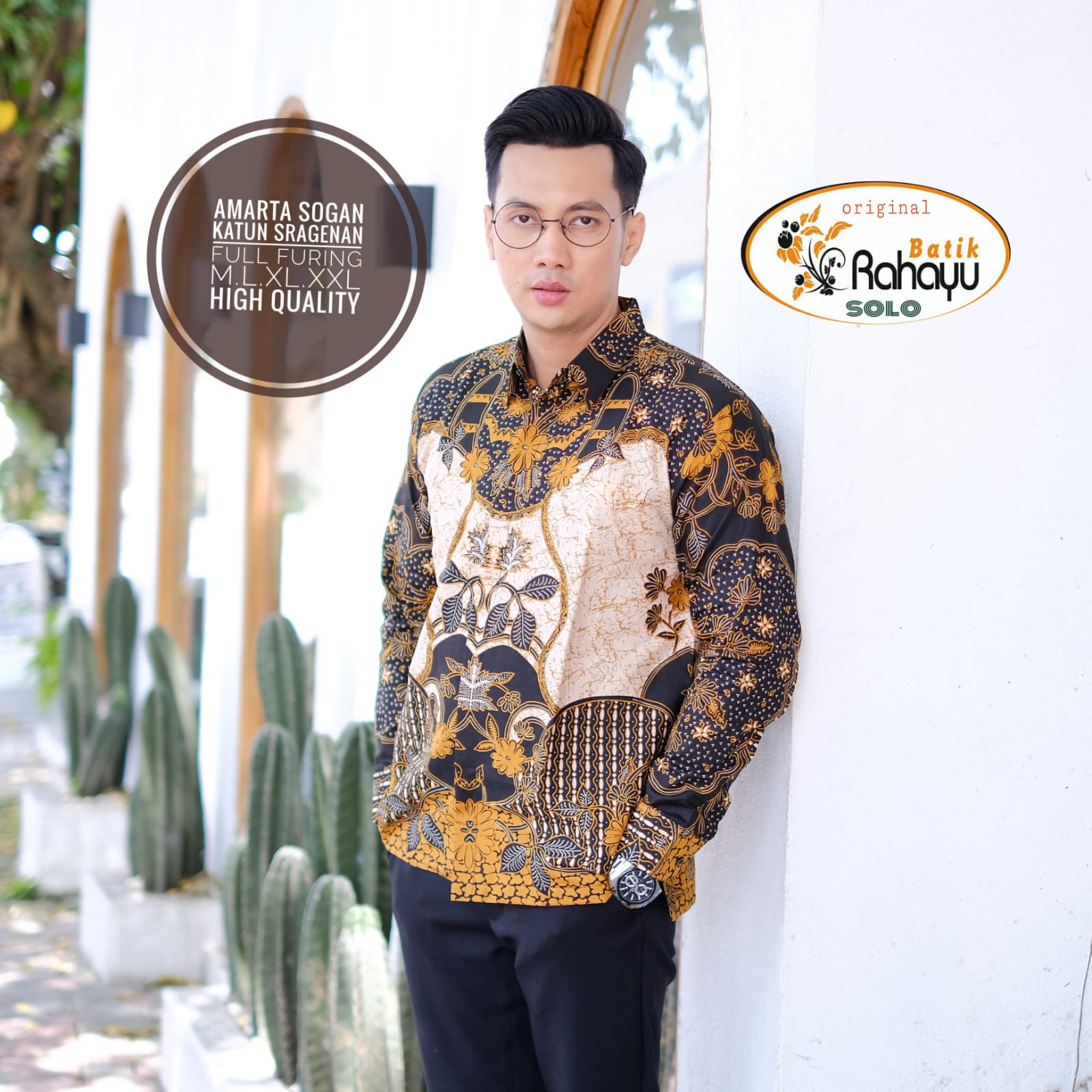 cover-AMARTA SOGAN KEMEJA BATIK PRIA SOLO LENGAN PANJANG LAPIS FURING BY RAHAYU-1