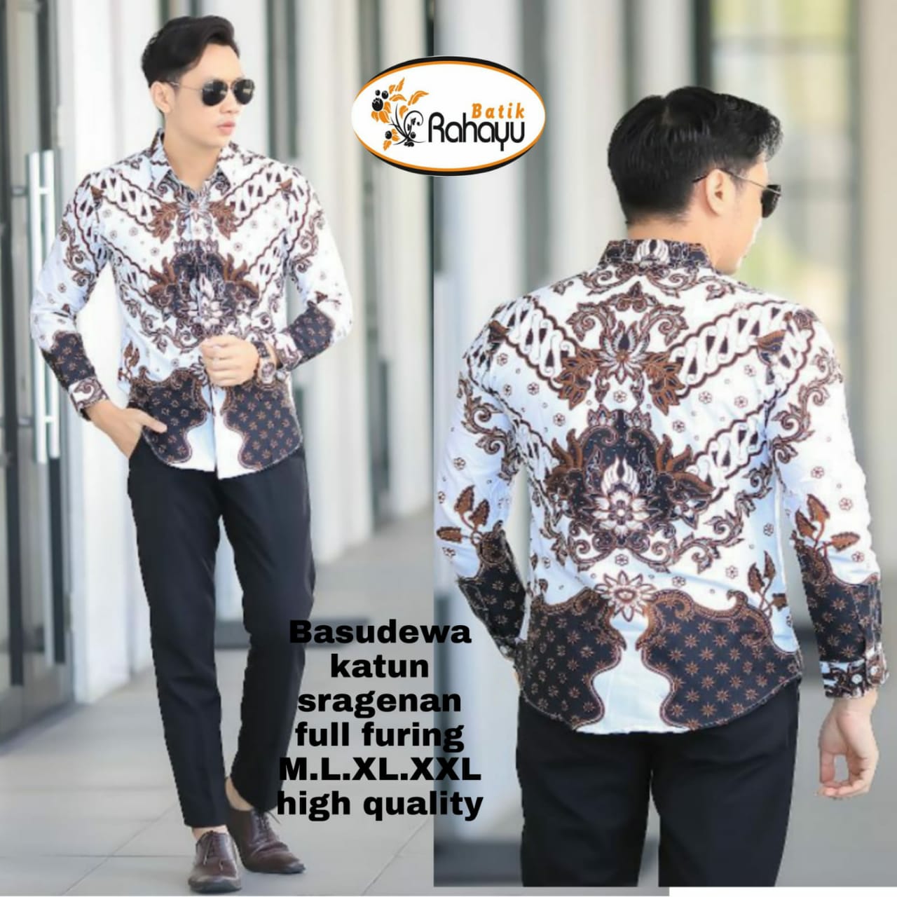 cover-BASUDEWA KEMEJA BATIK PRIA SOLO LENGAN PANJANG LAPIS FURING BY RAHAYU-1