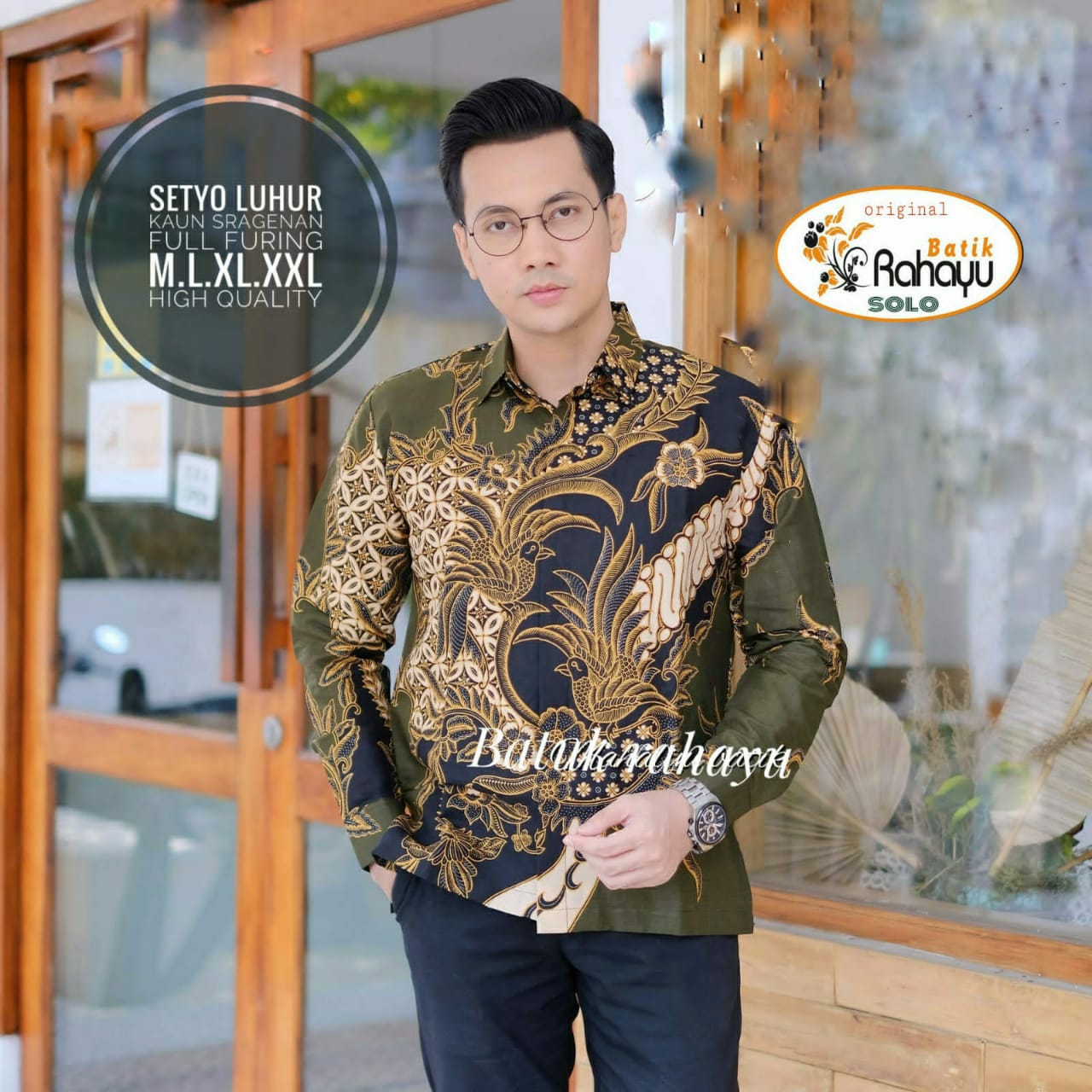 cover-SETYO LUHUR KEMEJA BATIK PRIA SOLO LENGAN PANJANG LAPIS FURING BY RAHAYU-1