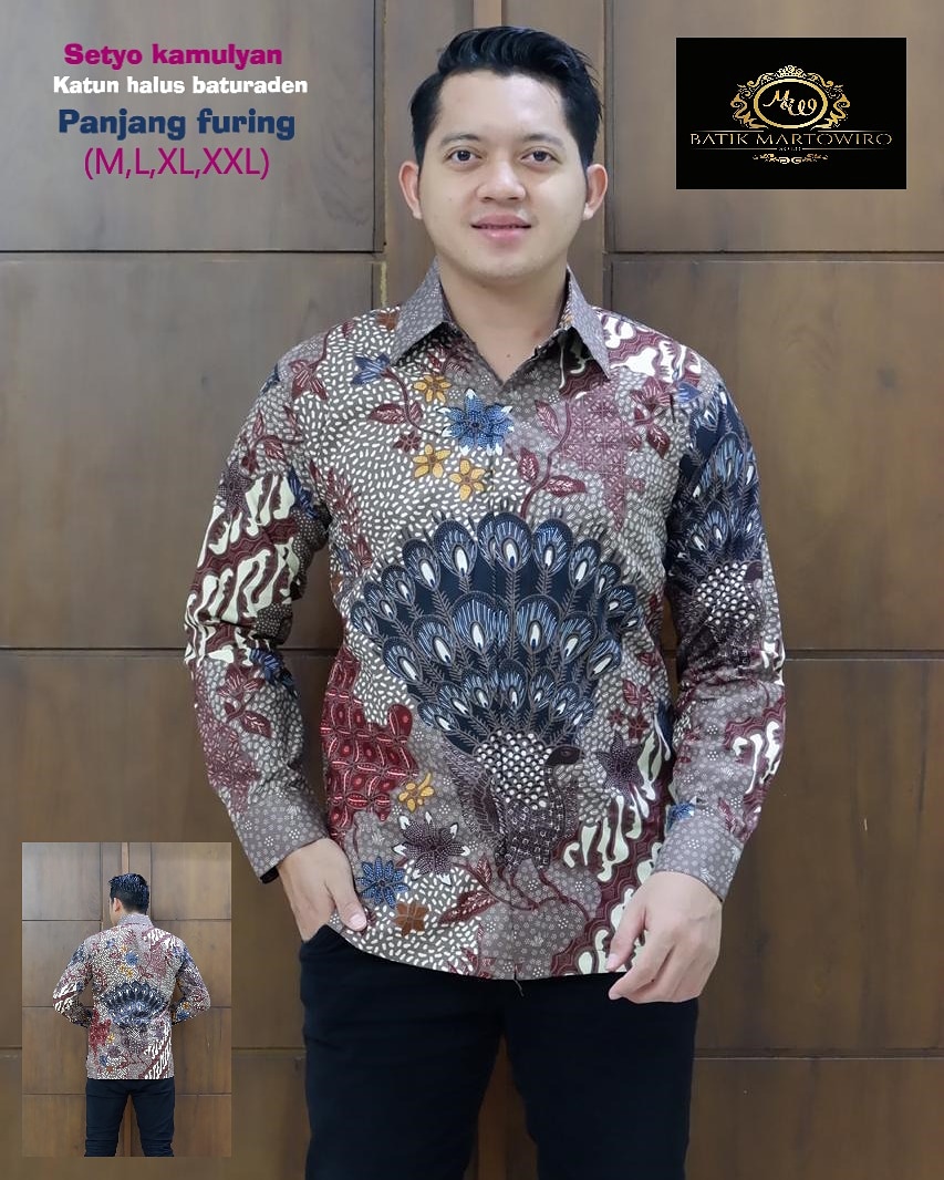 cover-SETYO KAMULYAN Kemeja Batik Pria Solo Lengan Panjang Lapis Furing BY MARTOWIRO-1