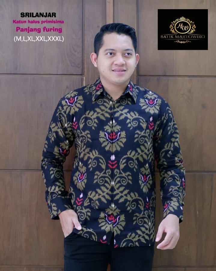 cover-SRILANJAR Kemeja Batik Pria Solo Lengan Panjang Lapis Furing BY MARTOWIRO-1