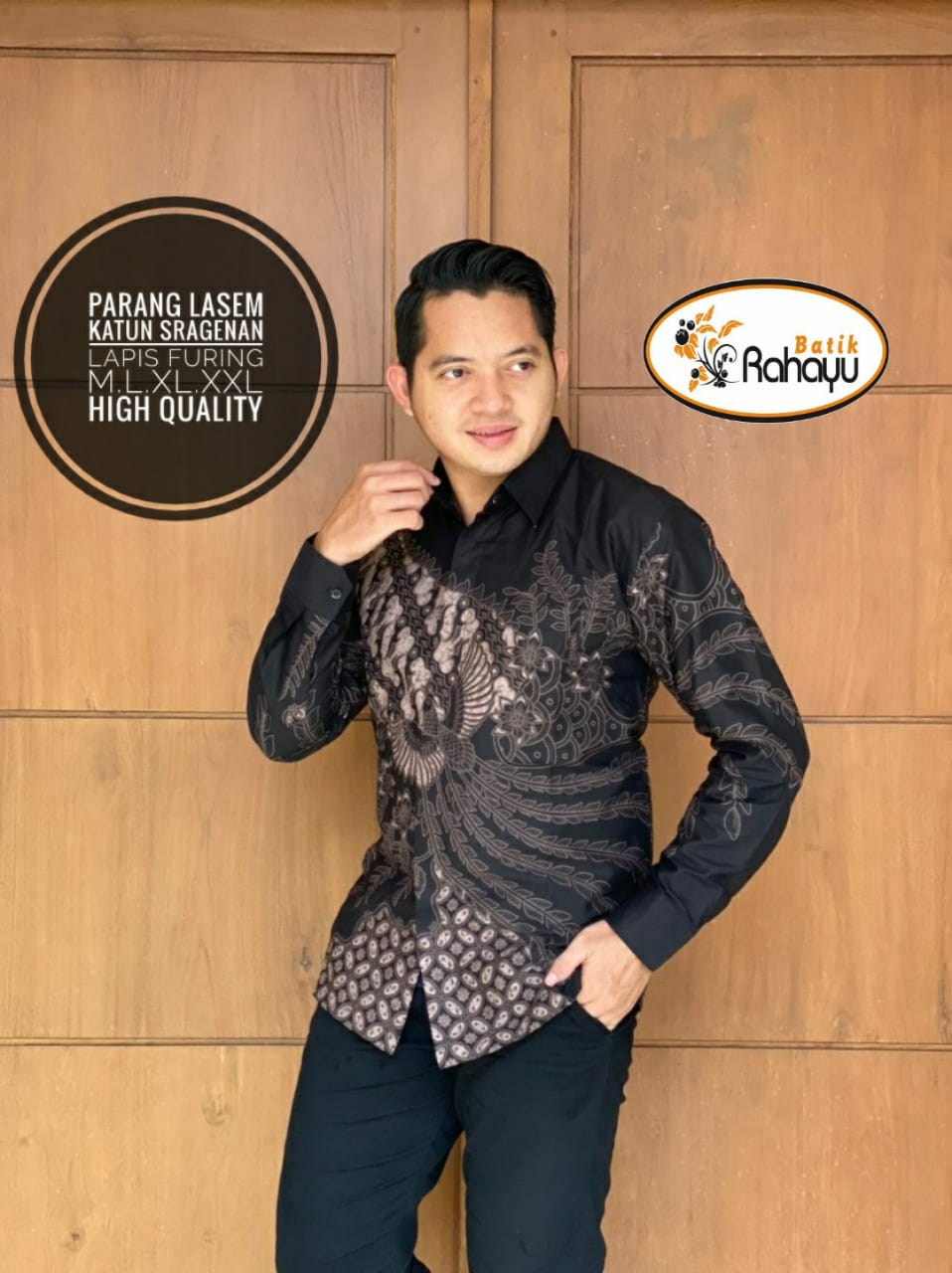 cover-PARANG LASEM KEMEJA BATIK PRIA SOLO LENGAN PANJANG LAPIS FURING BY RAHAYU-1