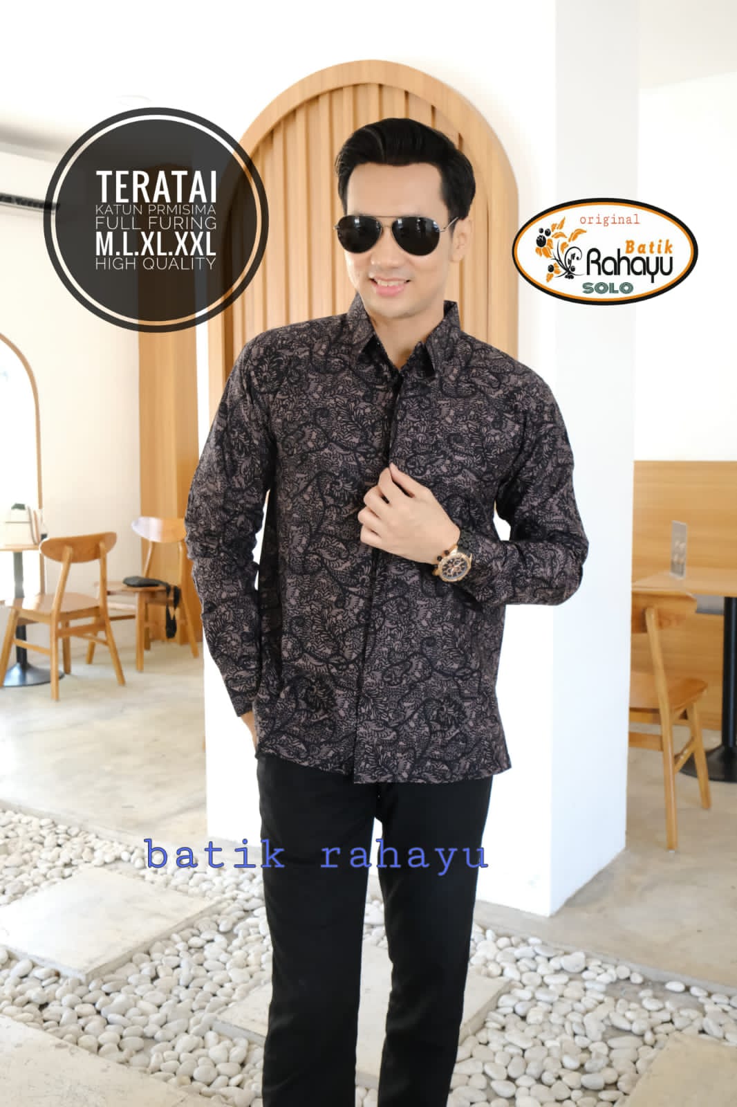 cover-TERATAI KEMEJA BATIK PRIA SOLO LENGAN PANJANG LAPIS FURING BY RAHAYU-1