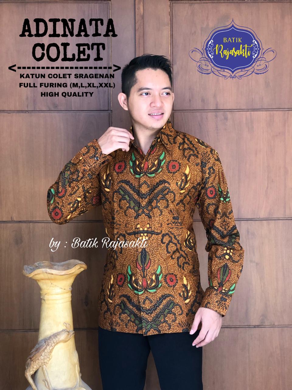 cover-ADINATA COLET KEMEJA BATIK PRIA SOLO LENGAN PANJANG LAPIS FURING BY RAJASAKTI-1