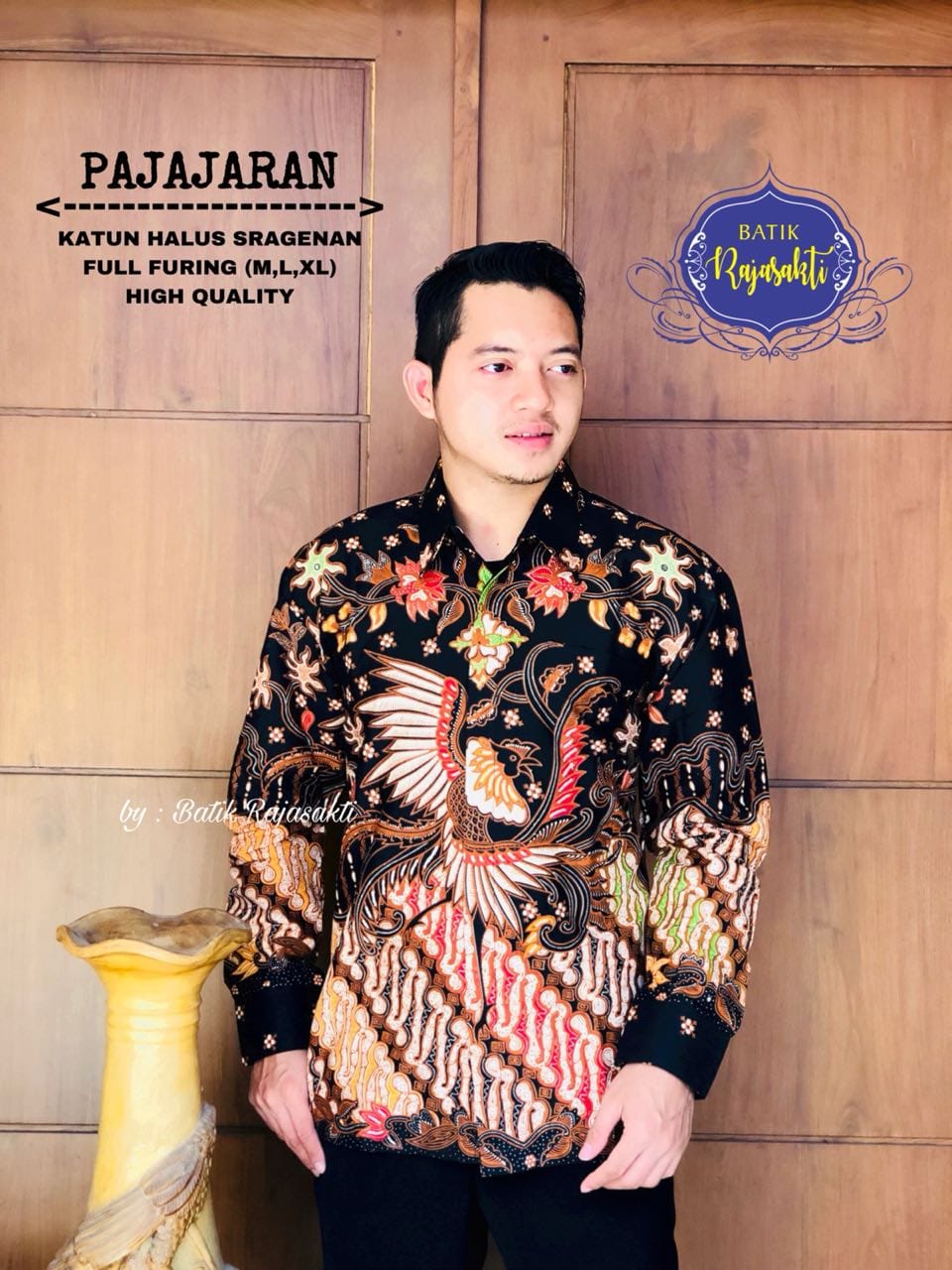 cover-PAJAJARAN Kemeja Batik Pria Solo Lengan Panjang Lapis Furing BY RAJASAKTI-1
