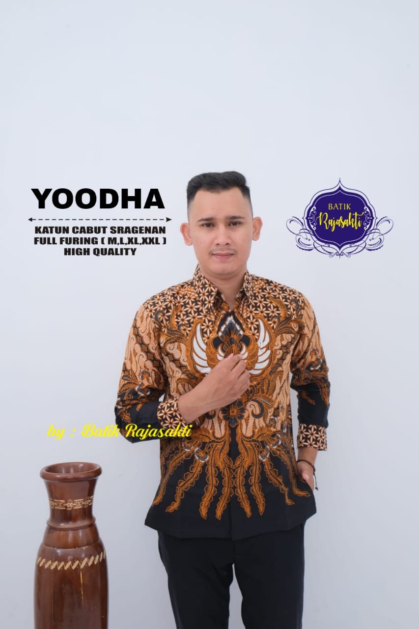cover-YOODHA Kemeja Batik Pria Solo Lengan Panjang Lapis Furing BY RAJASAKTI-1
