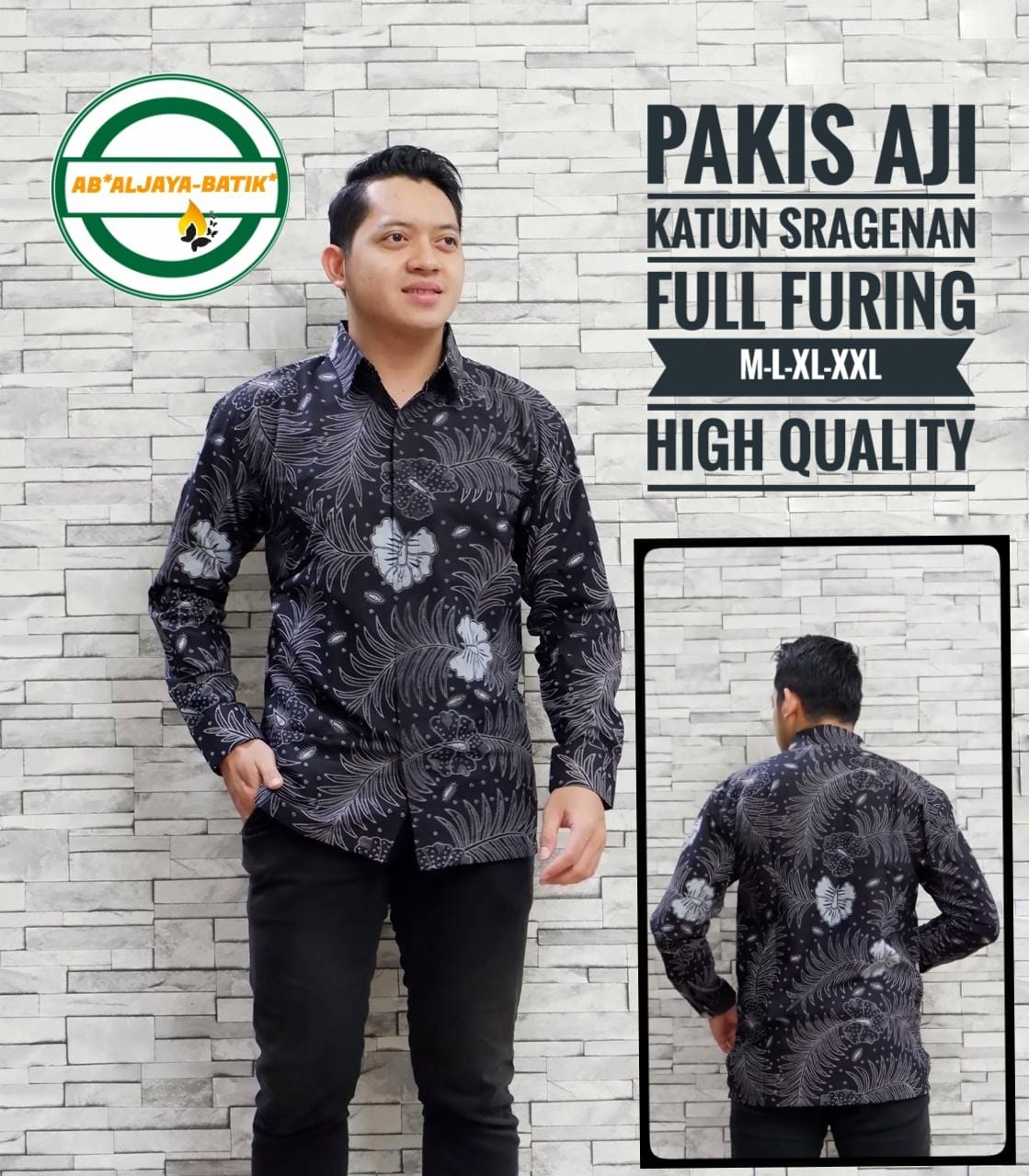 cover-PAKIS AJI Kemeja Batik Pria Solo Lengan Panjang Lapis Furing BY ALJAYA-1