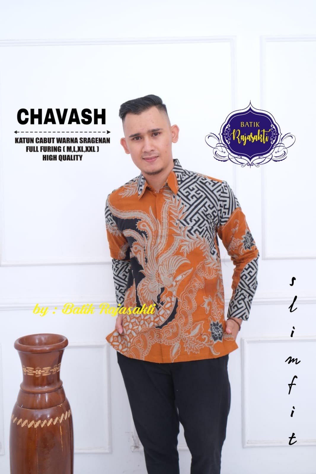 cover-CHAVASH KEMEJA BATIK PRIA SOLO LENGAN PANJANG LAPIS FURING BY RAJASAKTI-1