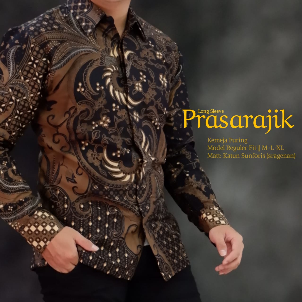 cover-PRASARAJIK Kemeja Batik Pria Solo Lengan Panjang Lapis Furing BY MUKTI UTOMO-1