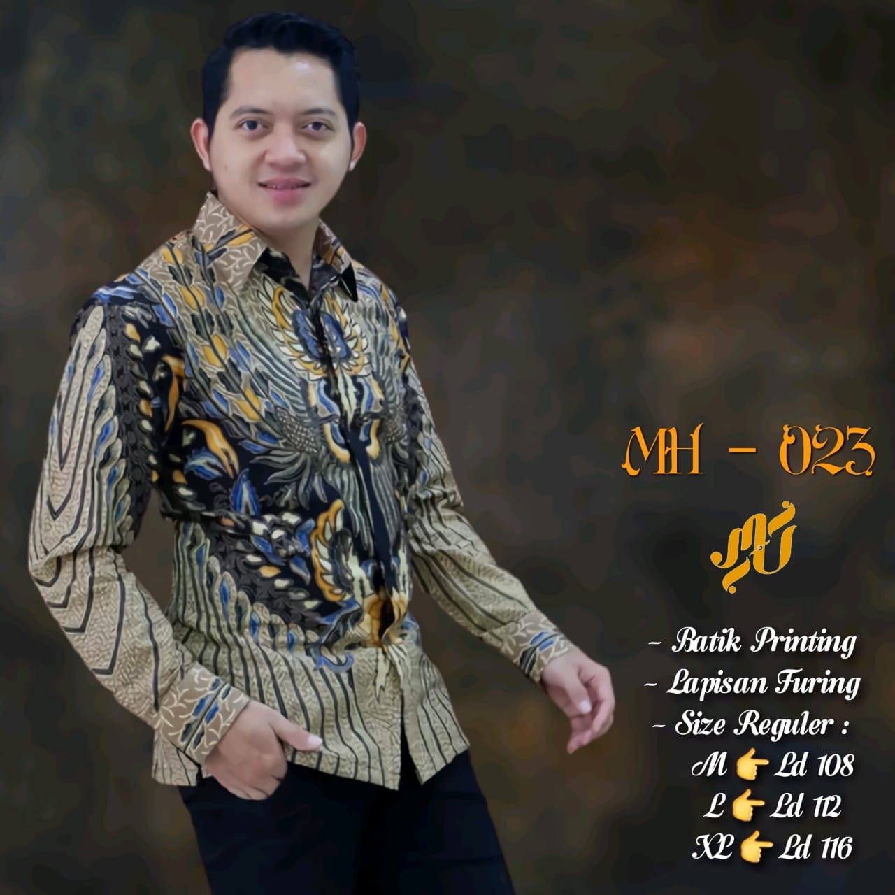 cover-SADEWA Kemeja Batik Pria Solo Lengan Panjang Lapis Furing BY MUKTI UTOMO-1