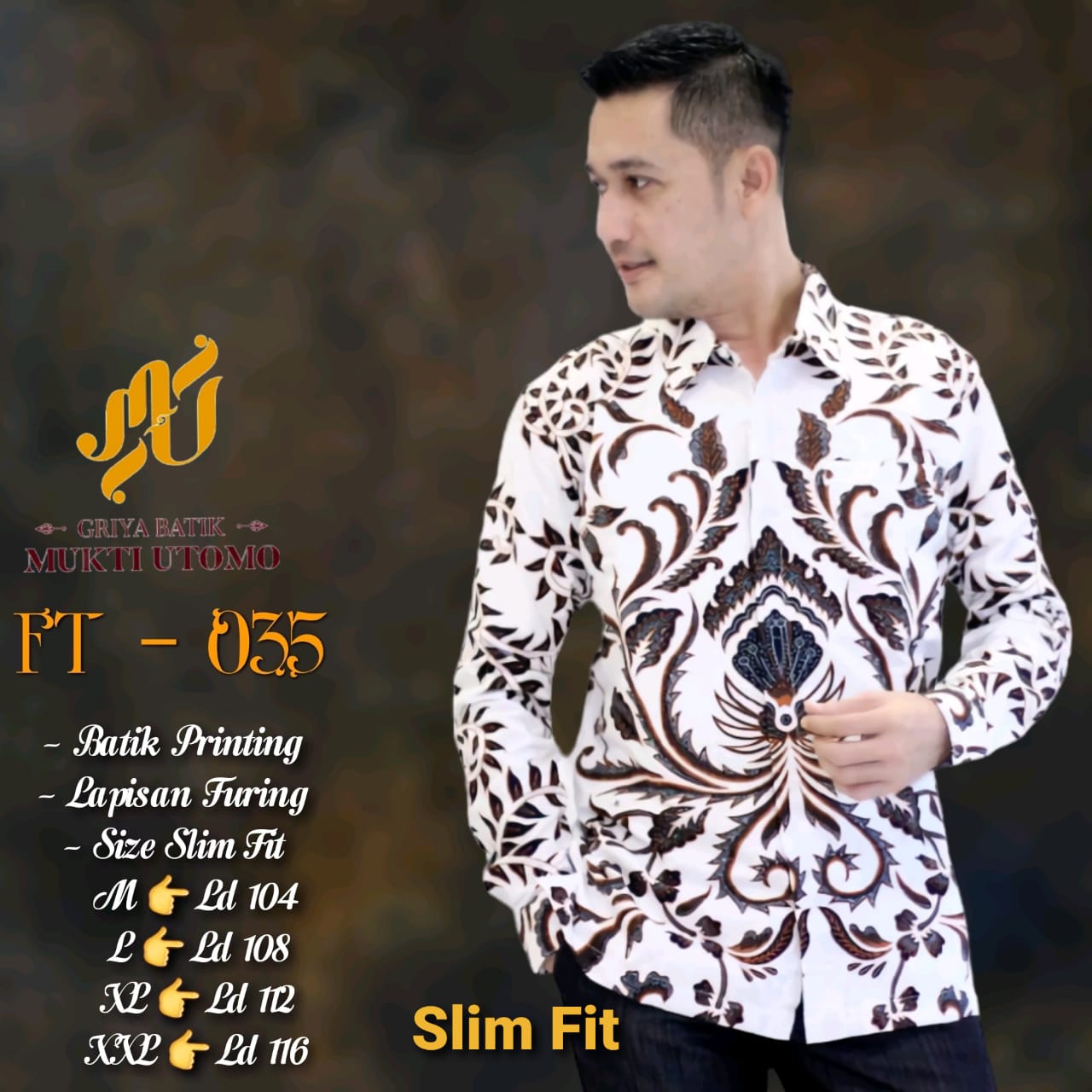 cover-SARMISTA Kemeja Batik Pria Solo Lengan Panjang Lapis Furing BY MUKTI UTOMO-1