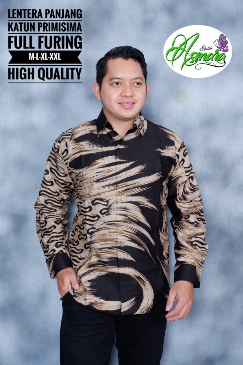 cover-LENTERA Kemeja Batik Pria Solo Lengan Panjang Lapis Furing BY ASMARA-1