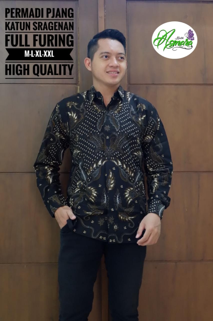 cover-PERMADI Kemeja Batik Pria Solo Lengan Panjang Lapis Furing BY ASMARA-1