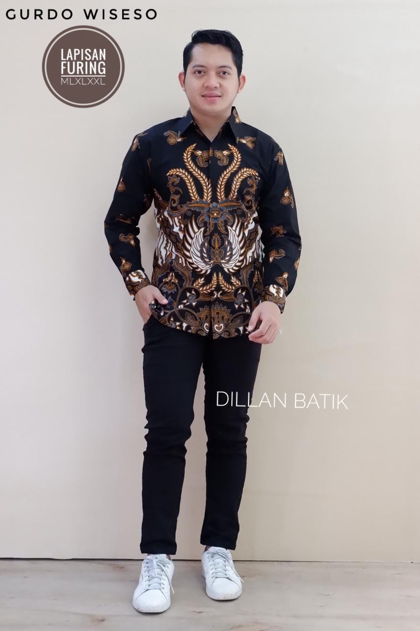 cover-GURDO WISESO Kemeja Batik Pria Solo Lengan Panjang Lapis Furing BY DILLAN-1