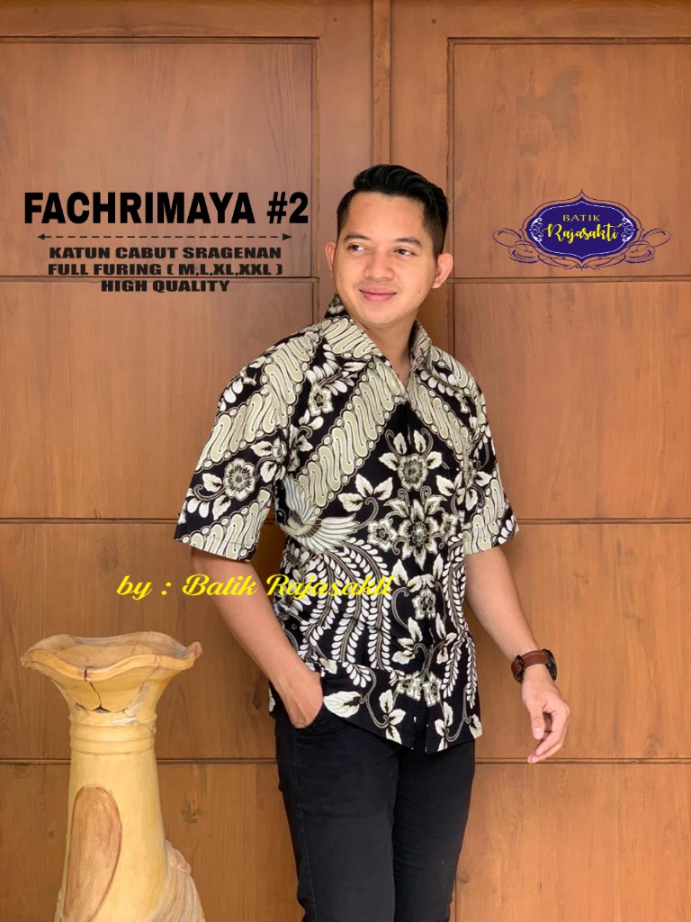 cover-FACHRIMAYA 2 KEMEJA BATIK PRIA SOLO LENGAN PENDEK LAPIS FURING BY RAJASAKTI-1