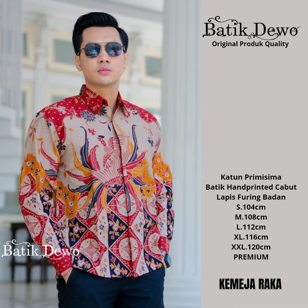 cover-RAKA Kemeja Batik Pria Solo Lengan Panjang Lapis Furing BY DEWO-1