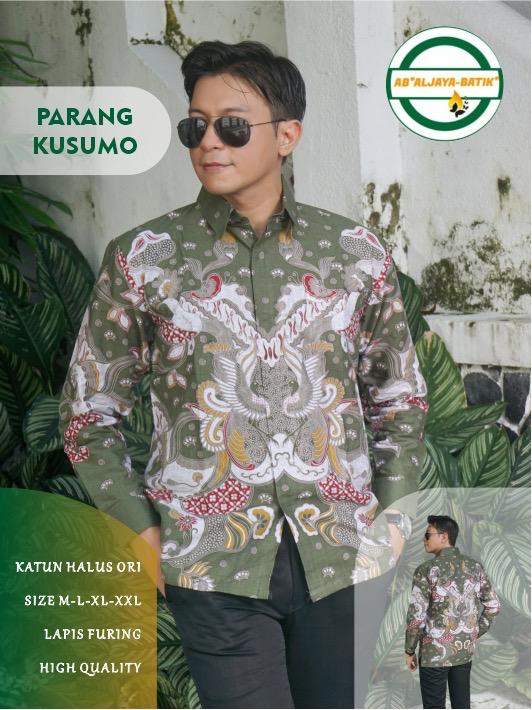 cover-PARANG KUSUMO Kemeja Batik Pria Solo Lengan Panjang Lapis Furing By Aljaya-1