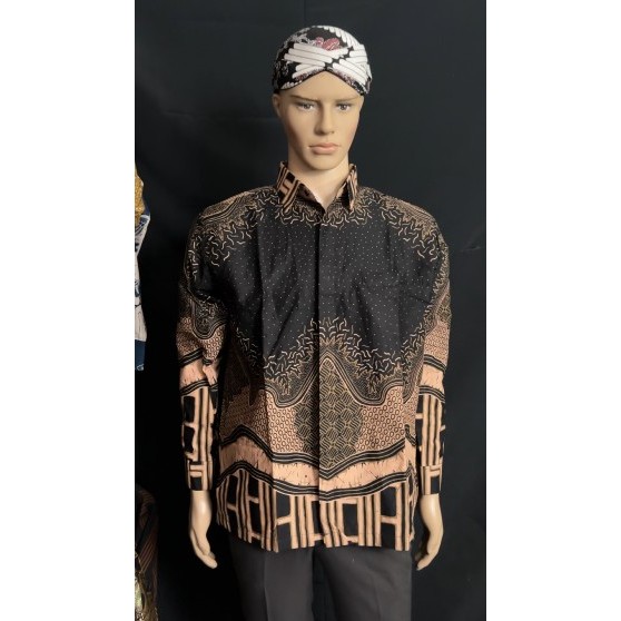 cover-DAMAR HADI Kemeja Batik Pria Solo Lengan Panjang Lapis Furing PATUNG By BATIKSOLOAMANAH-1