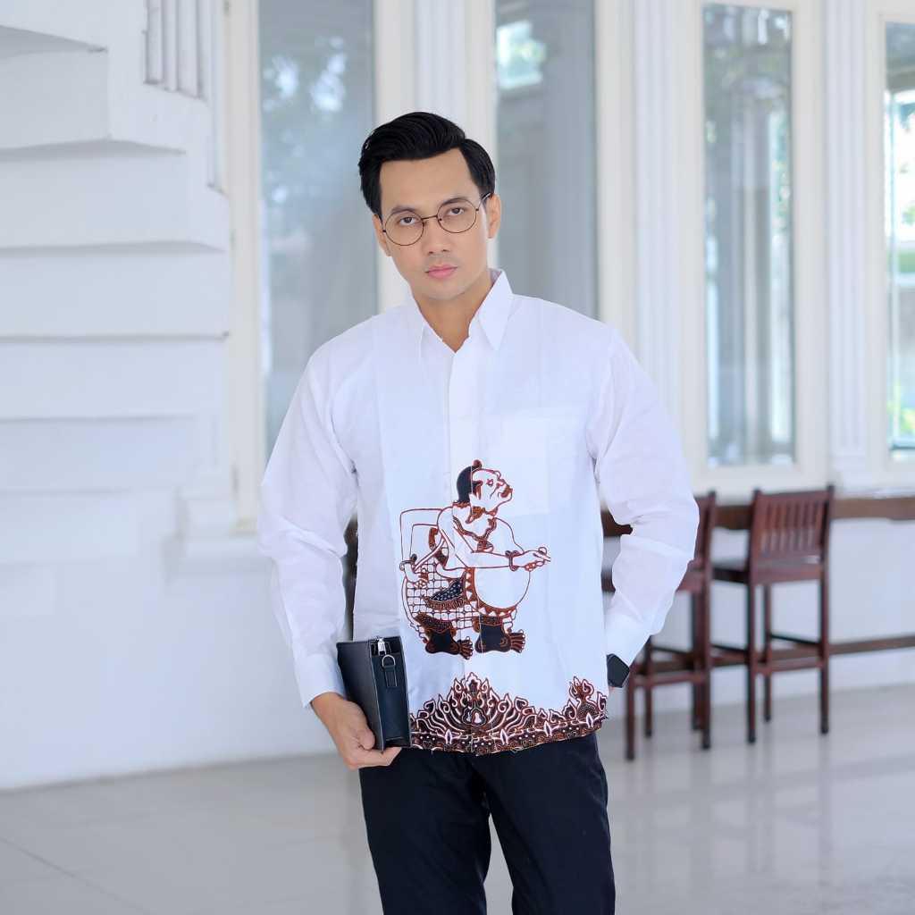 cover-SEMAR PUTIH Kemeja Batik Pria Solo Lengan Panjang Lapis Furing By BATIKSOLOAMANAH-1
