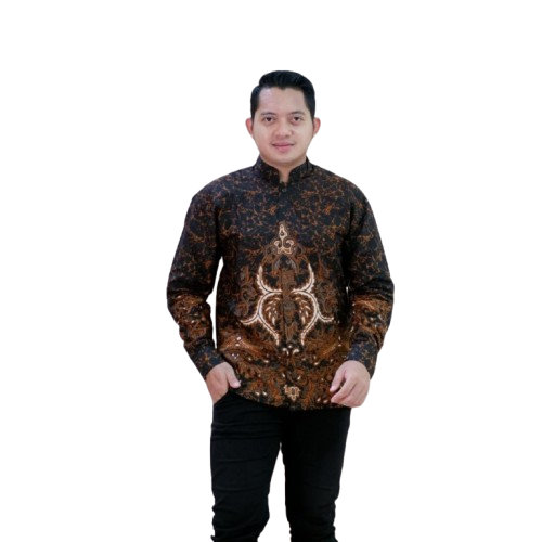 cover-KOKO LUMUT 2 Kemeja Batik Pria Solo Lengan Panjang Lapis Furing By BATIKSOLOAMANAH-1
