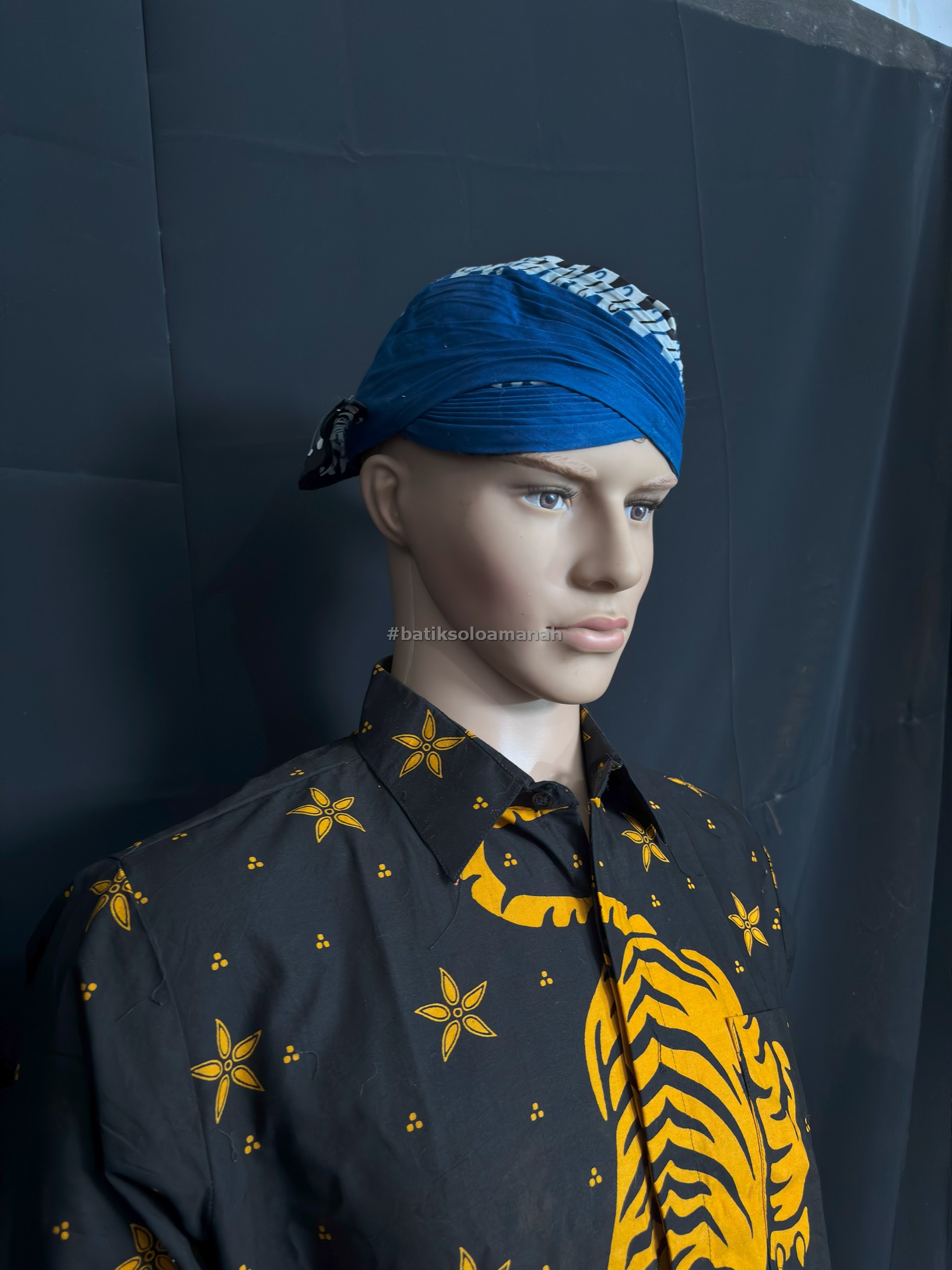 img-BLANGKON JOGJA ALUSAN SAMURAI BIRU BISA DILIPAT-3