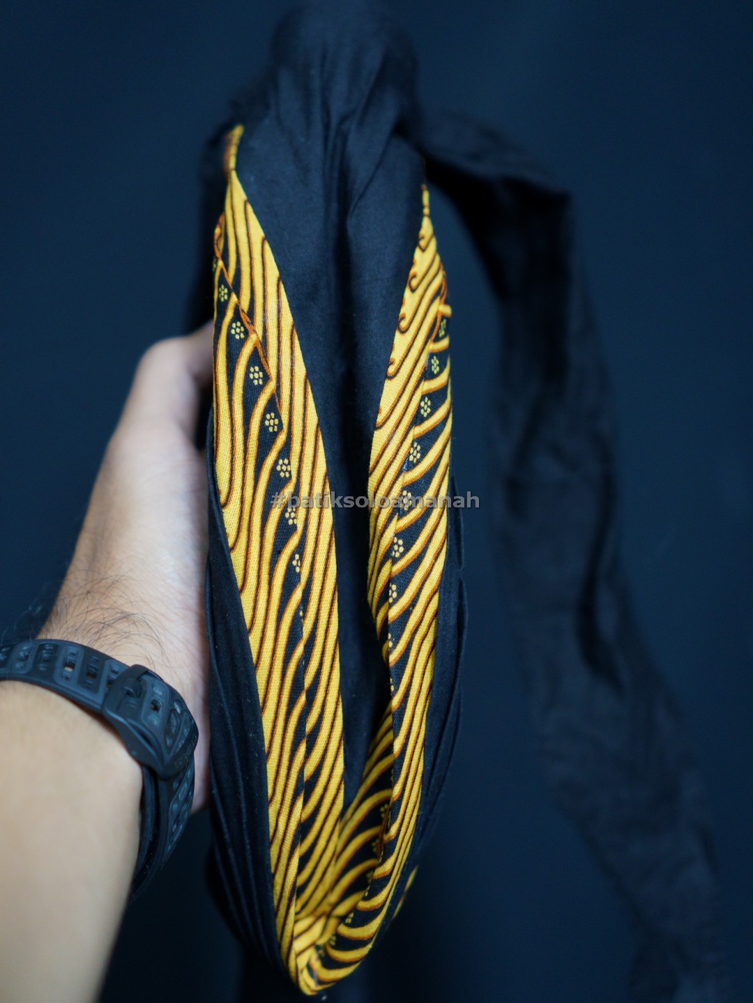 img-BLANGKON JOGJA LIPAT SLIWIR SAMURAI COKLAT SUNAN KALIJAGA-5